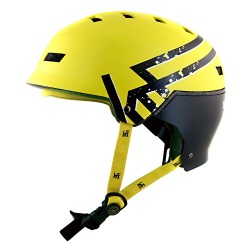 Casque KRF BROKEN Jaune/Noir